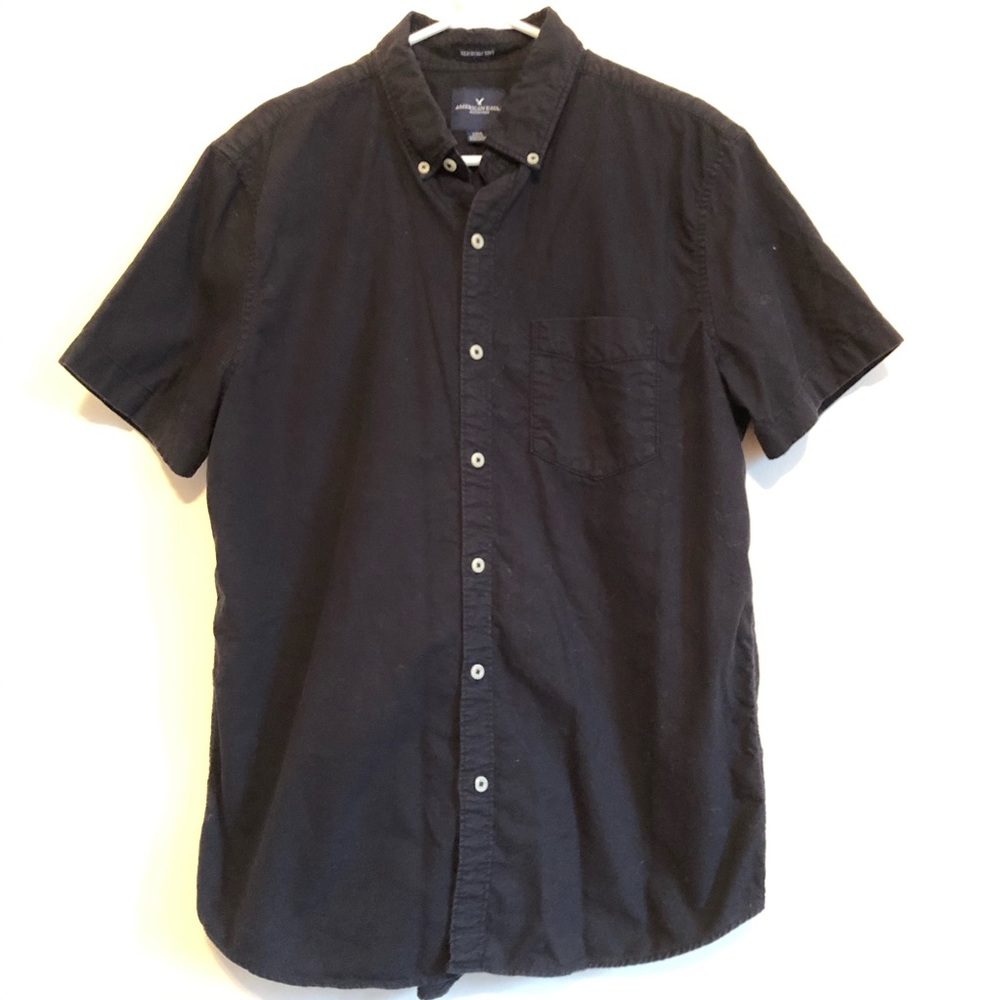 American Eagle Men’s Collared Button Up - image 1